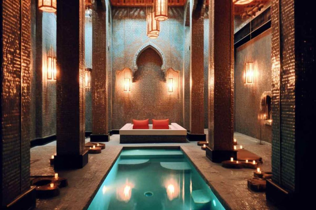 turkish bath or hammam